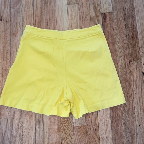 Boston Proper Yellow Mini Skort Skirt - Picture 5 of 5